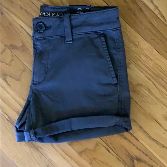 NWT American Eagle twill stretch midi short - Picture 3 of 6
